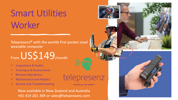 Moziware® & Telepresenz® Launch New Pocket Connected Worker