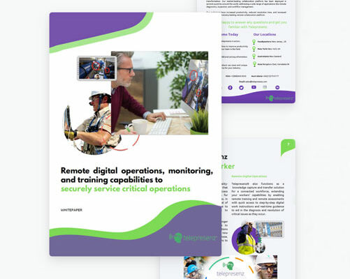 Remote digital operations, monitoring, and training capabilities White Paper