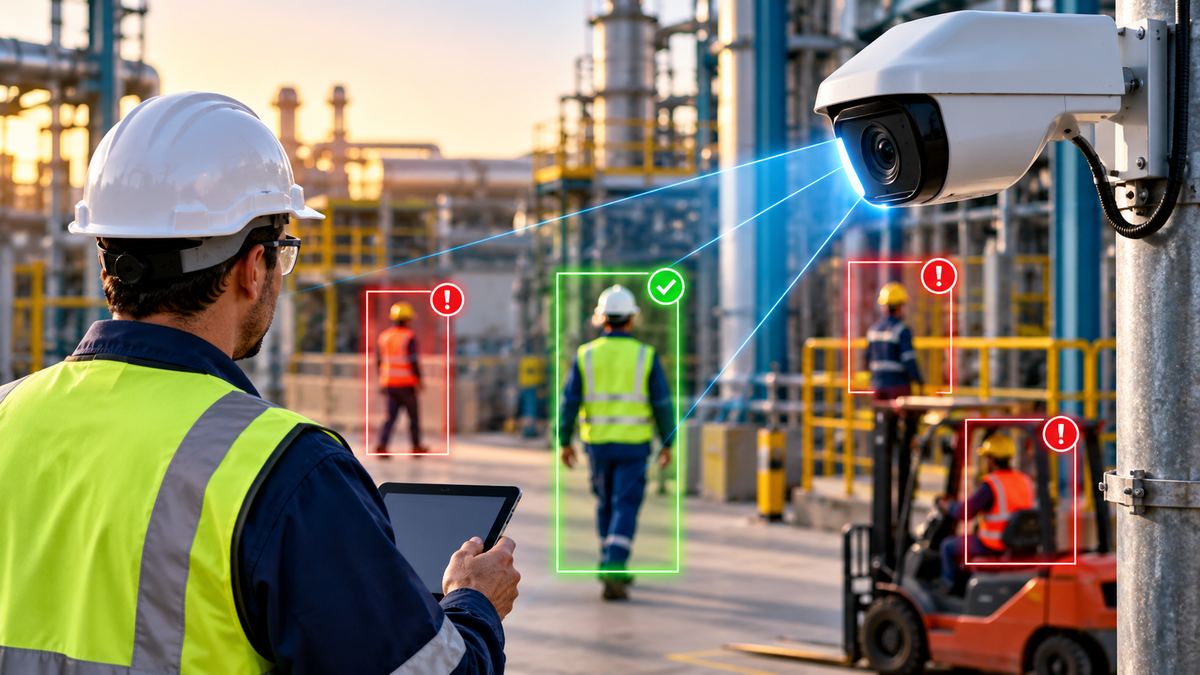 Computer vision safety: How AI detects industrial risks