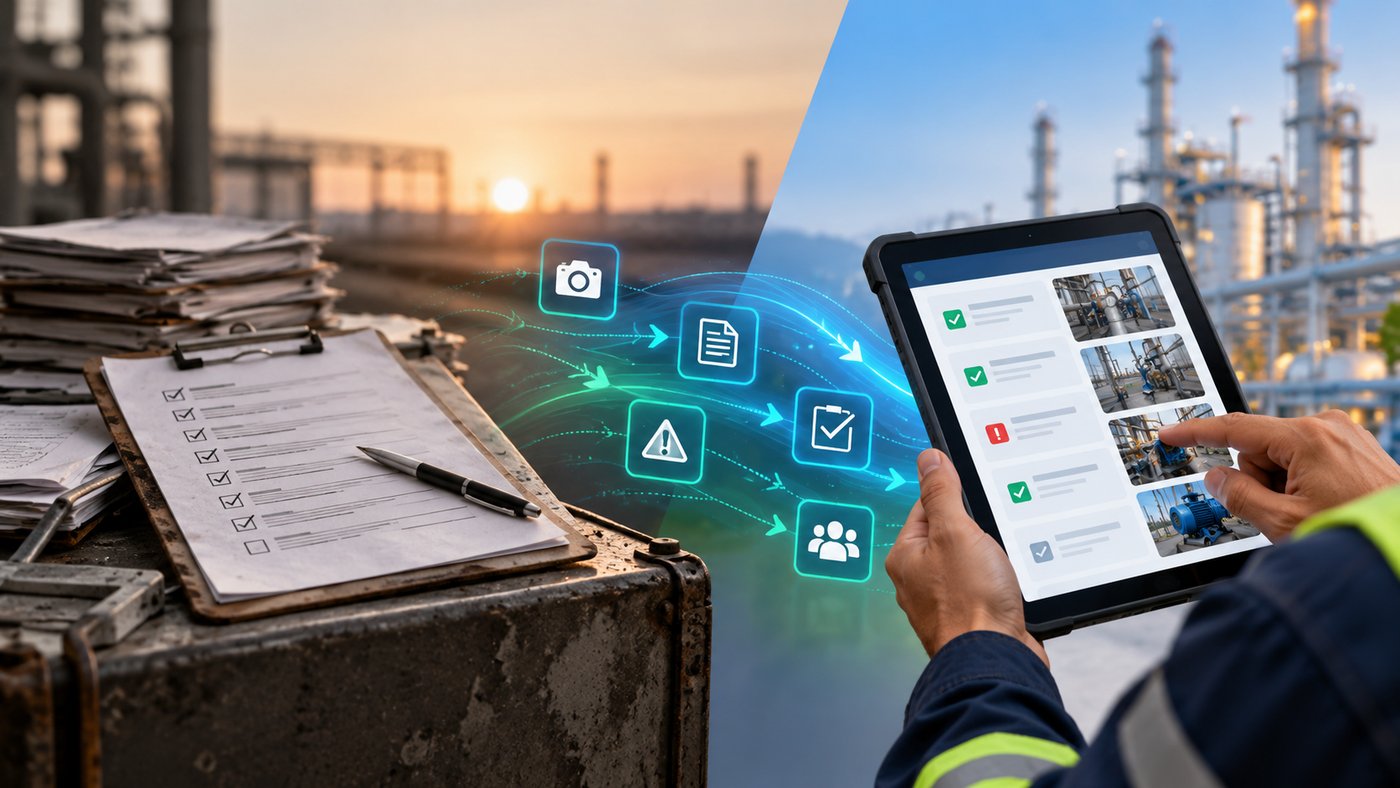 How to digitize field inspections: A step-by-step guide