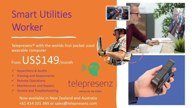 Moziware® and Telepresenz® team up to launch a new Pocket Connected Worker